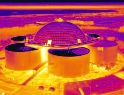 Thermal inspection of Perlan
