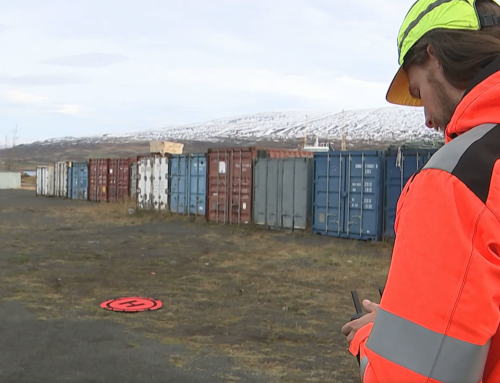 Leak detection on hot water pipes for Norðurorka Iceland