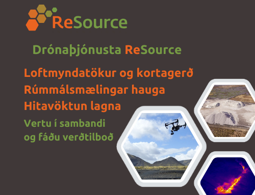 Kynntu þér Drónaþjónustu ReSource fyrir betri umhverfisvöktun